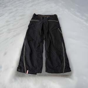 Bonfire Snowboarding Womens Zipper Fly Straight Leg Snow Pants Black Size Large